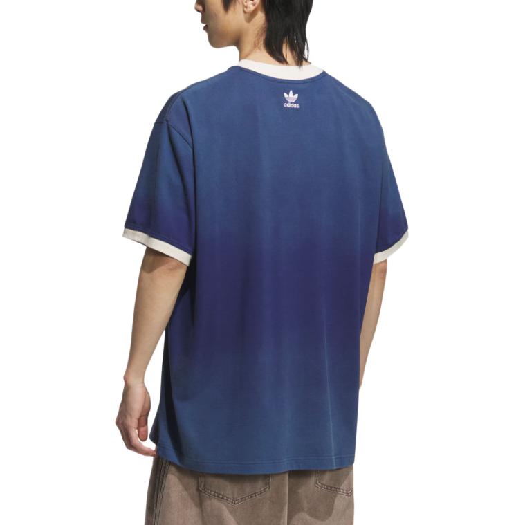 Adidas Originals Retrowashed Ss25 Ringer T-Shirt Unisex Tops KC0289