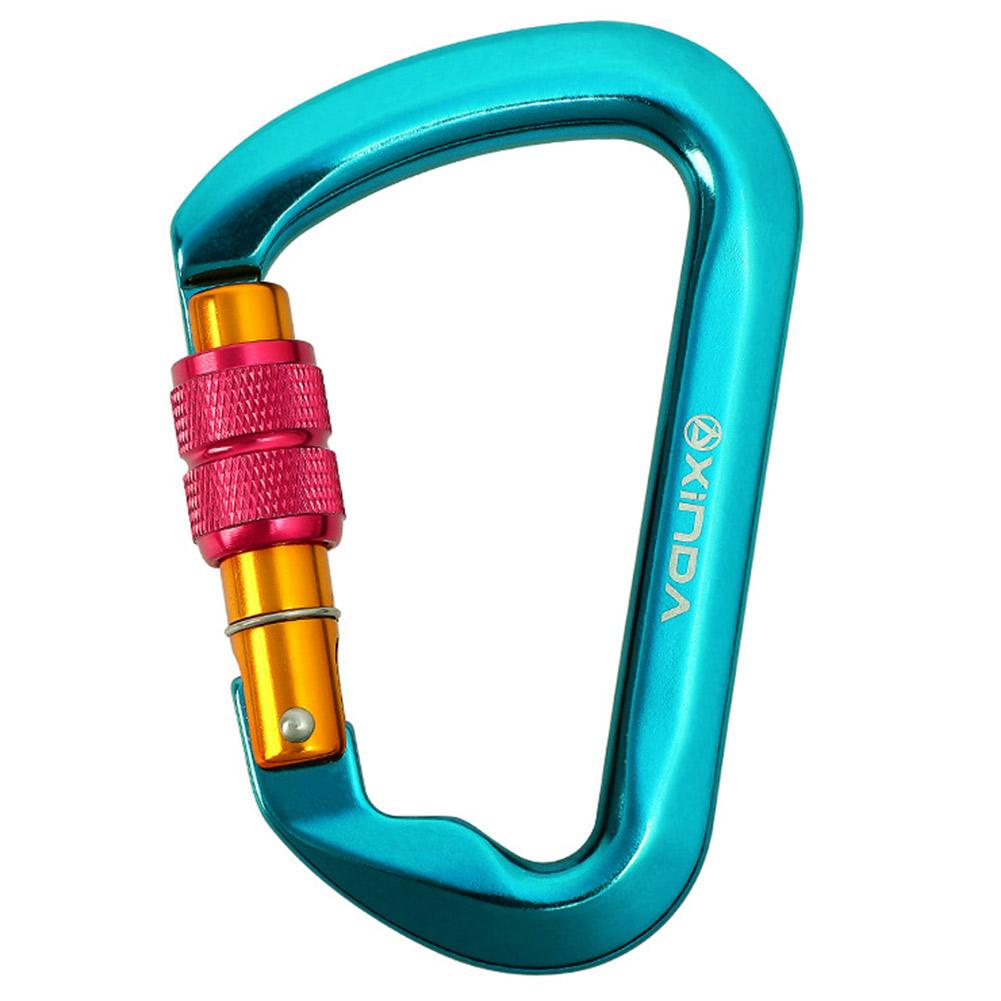 Карабин для скалолазания 30 кН, прочный горный карабин, крюк-карабин для скалолазания, спуска по веревке и альпинизма
