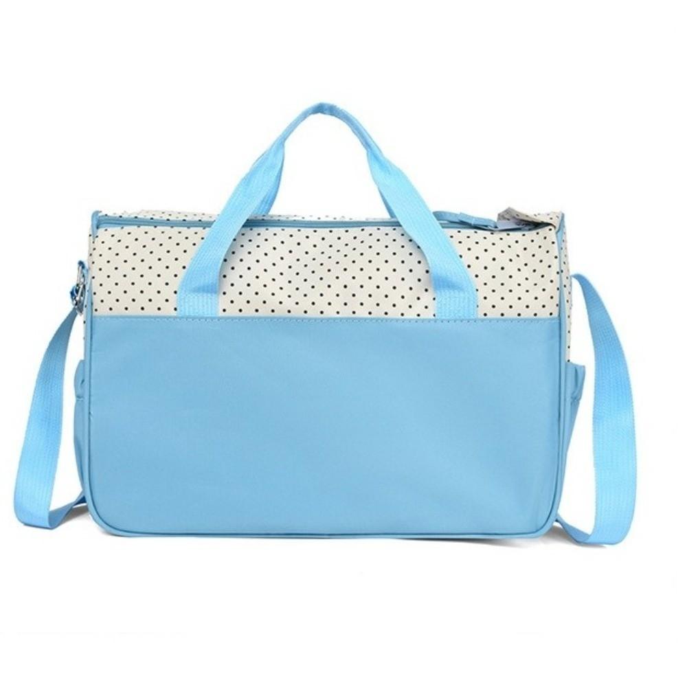 5Pcs/Set Large Capacity Travel Stroller Organizer Multifunctional Baby Diaper Bag Mother and Baby