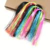 2 Packs 1/50" 0.5mm UV Pearl Ice Wing Fly Tying Flashabou Tube Fly Tying Materials Streamer Pike Salmon Fly