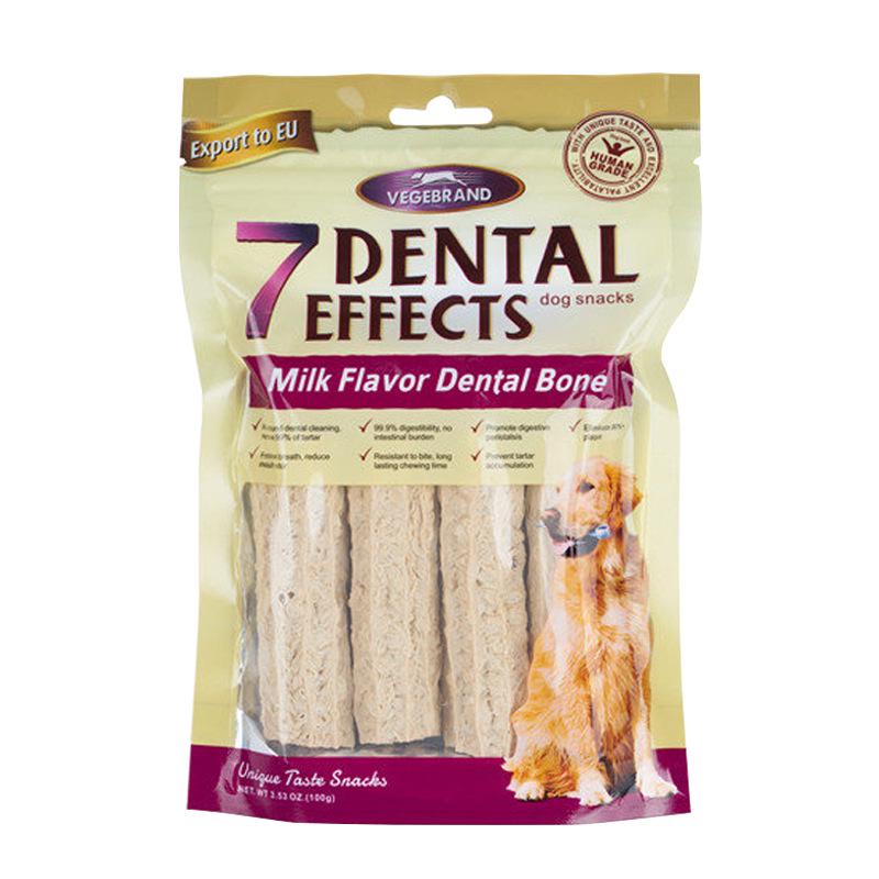 Weiji Bite-Resistant Dog Chews: Dental Cleaning Bone for Medium To Large Breeds - Teddy Shape