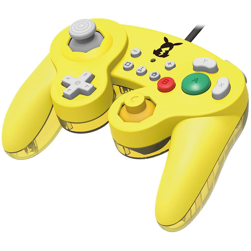Лицензированный контроллер Hori Classic для Nintendo Switch Pikachu Switch [продукт Nintendo] [совместимый с Nintendo]