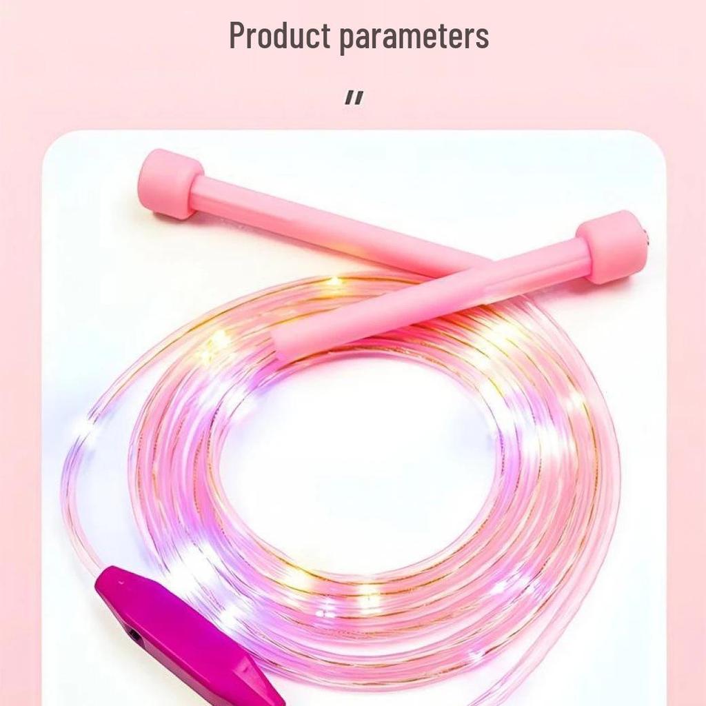 Beginner's Adjustable Luminous Skipping Rope for Kids - Primary & Middle School Student Competition, Newcomer Discount