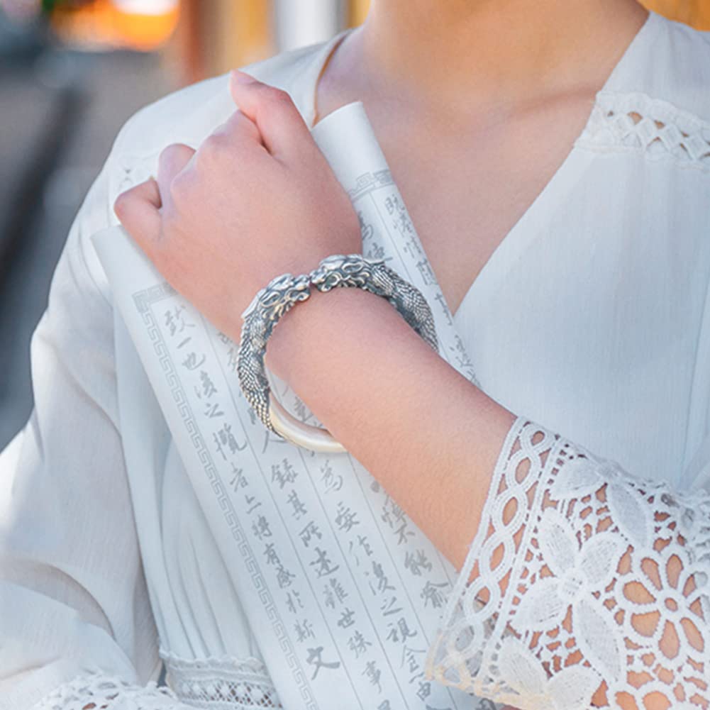 Браслет для мужчин и Пиксю на удачу защита от амулета металлическое модное украшение женщины, серебро, браслет, браслет, зло, браслет, гипоаллергенный,