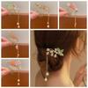 Fan Children's Hairpin Tassel Chinese Style Hair Stick Classical Flower Hair Comb  Girl