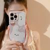 Граффити Масляная Живопись Щенок Iphone16 IPhone 15 ProMax Мягкий Чехол 13 Комплект 14 Подходит для 12 Всесторонний 11