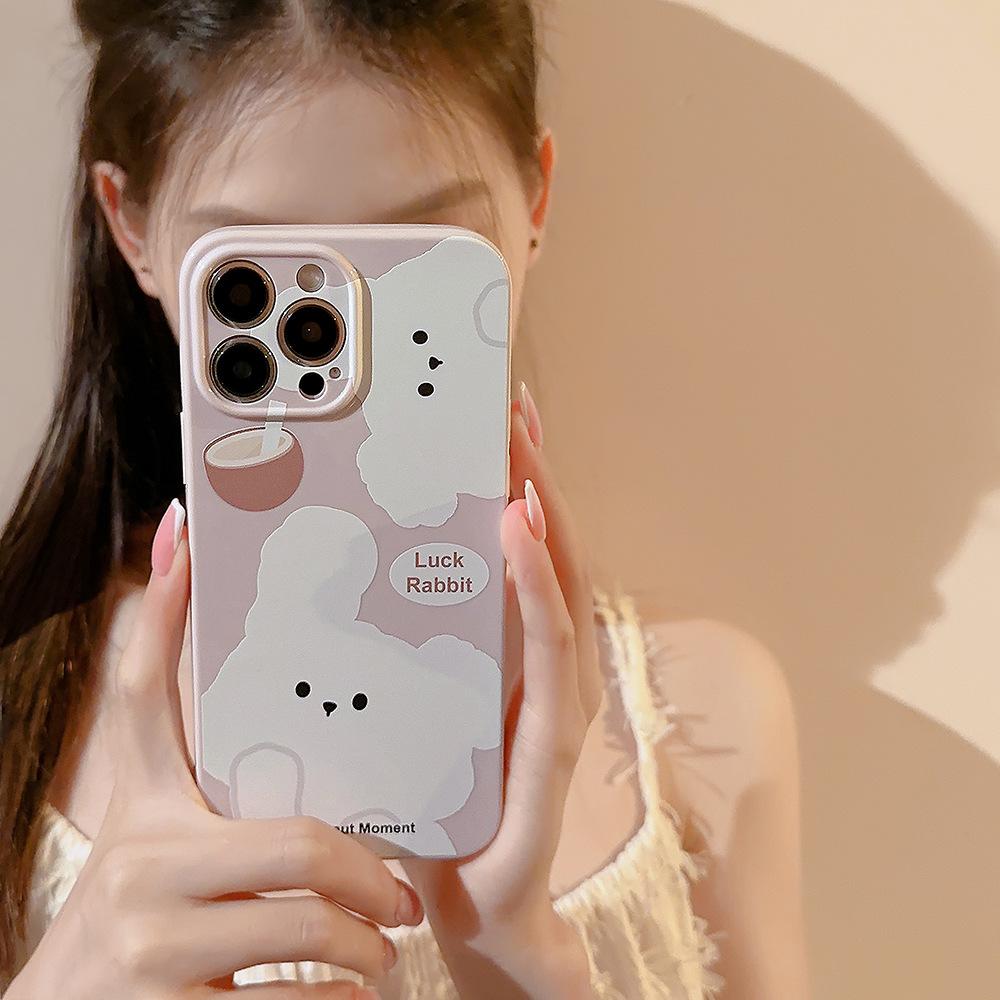 Граффити Масляная Живопись Щенок Iphone16 IPhone 15 ProMax Мягкий Чехол 13 Комплект 14 Подходит для 12 Всесторонний 11