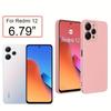 Жидкий силиконовый чехол для Xiaomi Redmi 12 12C 13C противоударный чехол для Redmi Note 12 Pro Plus Note 12S 4G Note 12 5G 4G Note12 Pro + 5G чехол для телефона