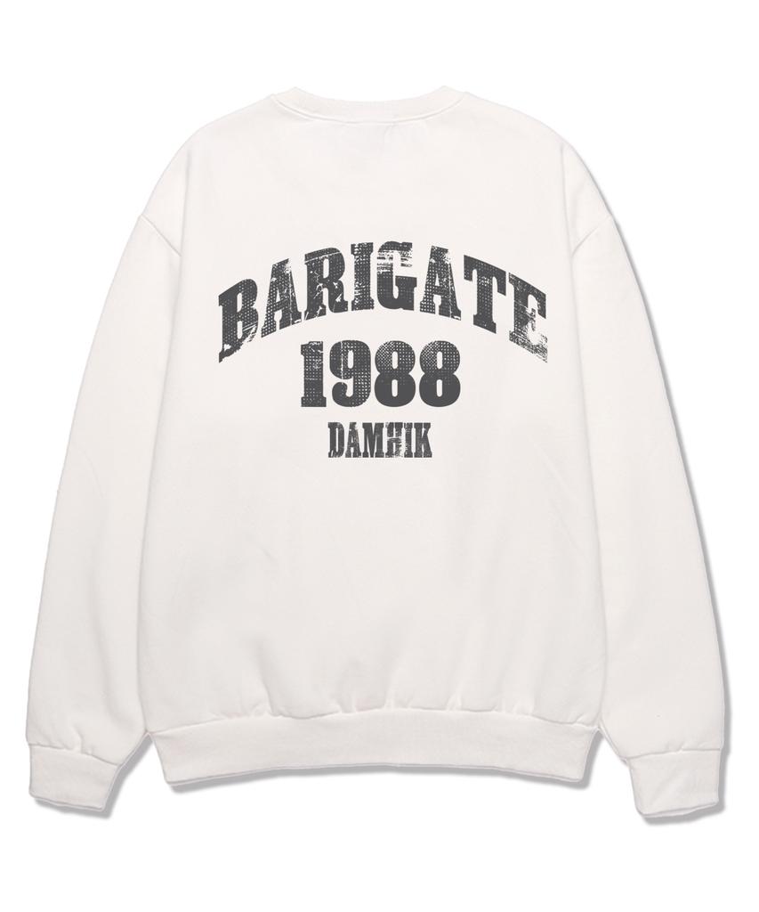 Baligeiteu 1988 Свитшот оверсайз с трещинами (Bls021) белый (Тип B)