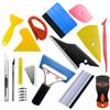 Hot Carbon Fiber Car Tools Vinyl Wrap Film Sticker Wrapping Auto Window Tint Foil Magnetic Stick Squeegee Razor Scraper Tool