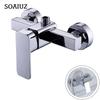 1 X Shower Faucet High Temperature Resistance Silver