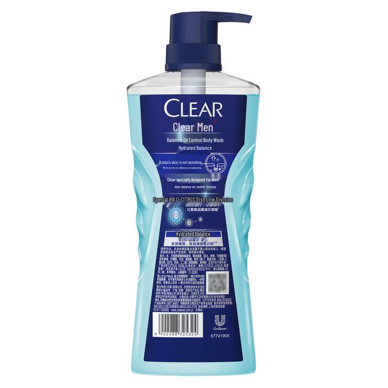 Clear Men Hydrating Balance Body Wash