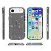 For iPhone 17 Air Case Sparkly Powder Glitter Shiny Soft TPU+Hard PC Back Cover
