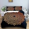Комплект постельного белья Mandala King Queen Twin Full Size Moon Sun Eye Boho Chic Floral полиэстеровый комплект постельного белья для мальчиков