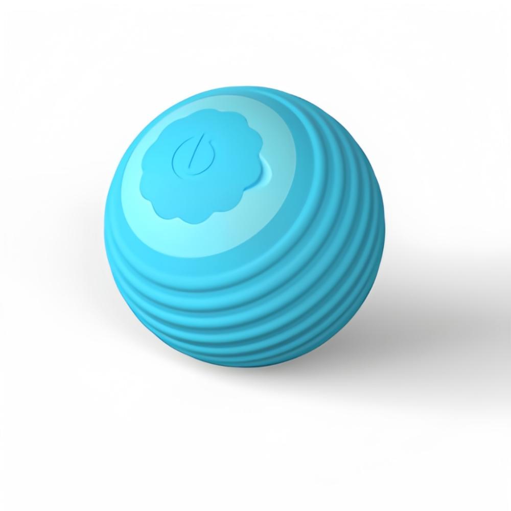 USB Rechargeable Smart Cat Rolling Ball Glowing Motion Ball Toys for Indoor