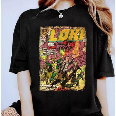 Футболка Marvel Loki Laufeyson 965, Унисекс футболка Бога Хитрости