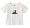 Casual Angel Face Patch Baby Tee White X-girl S/S