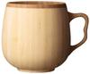 Cafe Au Lait Mug, 350ml, Bamboo, Dishwasher Safe, White, RV-205W
