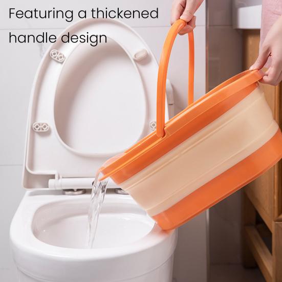 Складной тазик для ножных ванн, компактный таз для расслабления ног, массажный контейнер для спа-процедур для ног с массажными шариками на дне