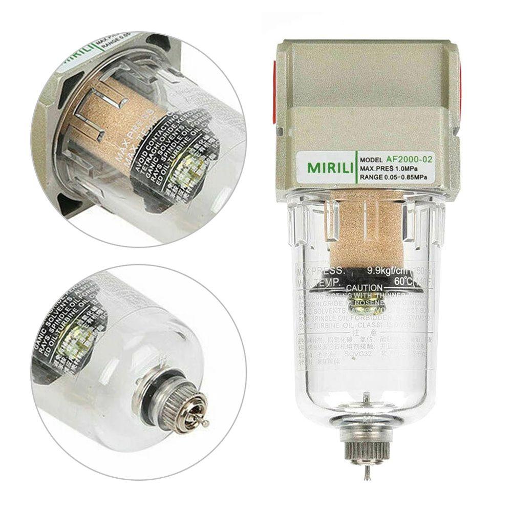 Moisture Paint Tool Compressor Spray Air Filter Water Oil Separator Moisture Trap Air Compressor