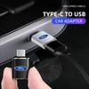 Автомобильный конвертер USB C с USB Type-C для мобильного телефона, мужчина к женщине, для Ford Mustang BA Shelby SYNus King GTX1 Ka Fusion Focus
