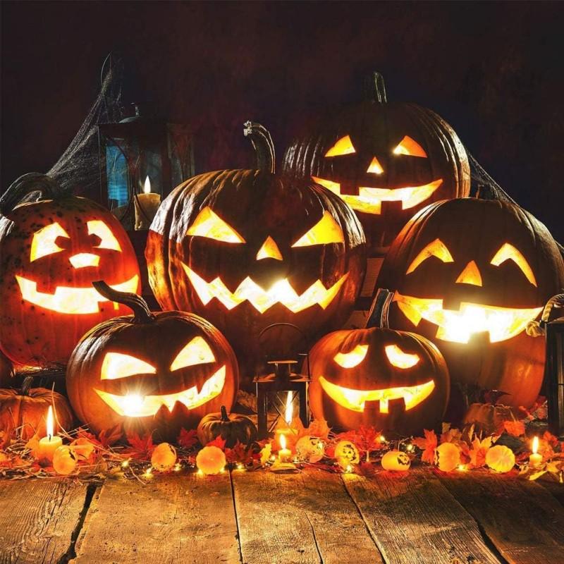 7pcs Pumpkin Carving Set Tools Halloween Stainless Steel Professional Pumpkin Engraving Kit DIY Handmade Knife Cutting Supplies