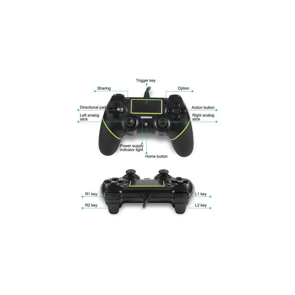 Беспроводной контроллер PS4, игровой контроллер Dual Shock 4 с гироскопом/двойной вибрацией HD/сенсорной панелью/светодиодным индикатором, геймпад, пульт дистанционного управления, джойстик для PS4/Pro/Slim