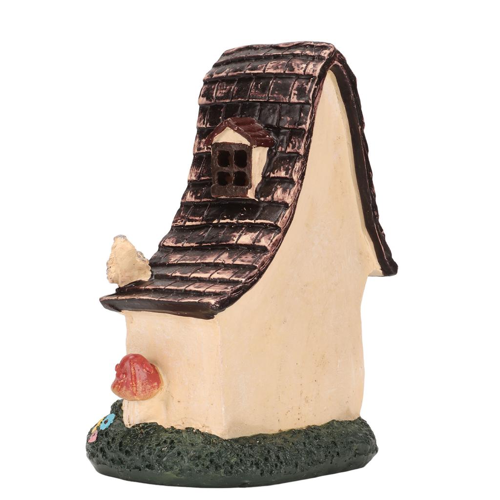 Garden House Statues Adorable Vivid Resin Attractive Decorative Outdoor Garden House Figurines for