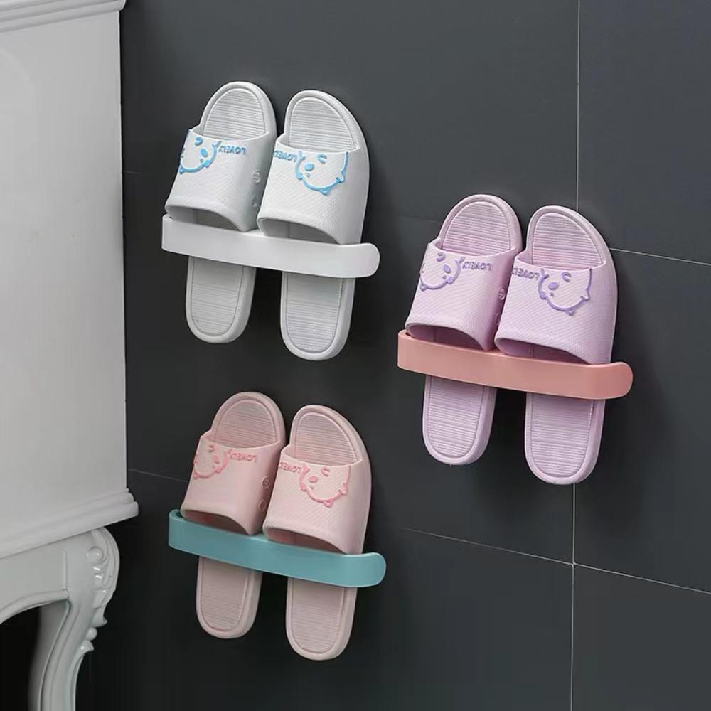 Bathroom Non Perforated Slipper Rack, Bathroom Storage Rack, Shoe Storage, Toilet Wall Mounted Rack, Drain Rack Manufacturer