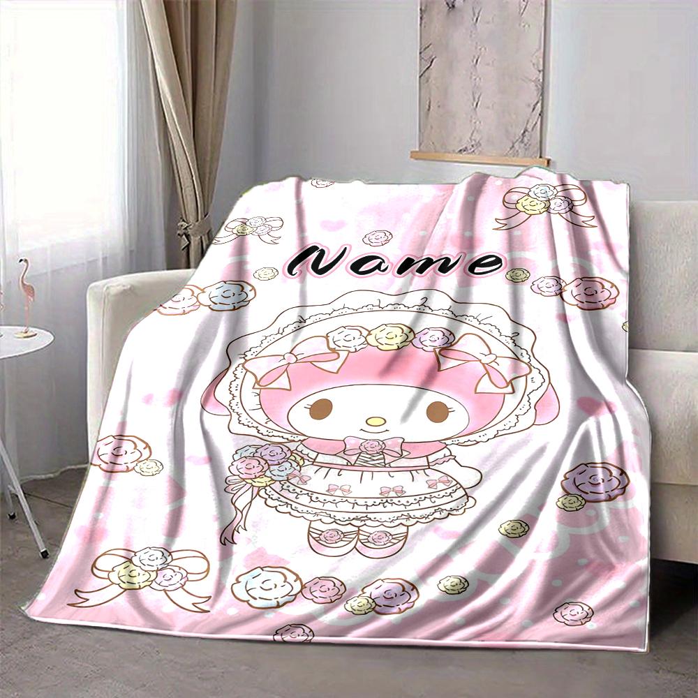 Custom 1pc Melody's Sweet Dreams Blanket, Soft And Comfortable Blanket, Casual Warm, Camping Travel Blanket, Birthday Gift Q913159
