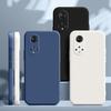 Квадратный мягкий чехол из жидкого силикона для Huawei Honor 70 90 400 Lite X7B X8B X6 X8 X7C X9C X8C Nova 11 Oneplus Nord 2 3 Чехлы Полные Чехлы Защитный Чехол