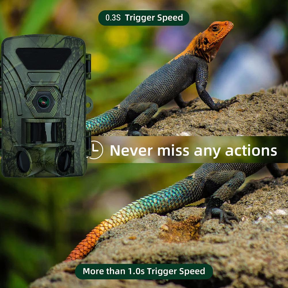 WiFi 8K HD Infrared Outdoor Hunting Camera with Screen