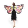 Cosplay Accessory Festival Rave Dress Cloak Butterfly Wings Shawl Butterfly Costume Butterfly Scarf