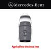 Car Sticker Car Smart Remote Key Case Cover Shell Bag For Mercedes Benz AMG A C E S G Class GLC CLE CLA W177 W205 W213 W222 X167