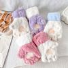 Women's Gloves Women's Winter Velvet Thickened Gloves Warm Neck Riding Gloves Cute Fluffy Bear Paw Cat Claw Gloves
