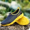 New Breathable Men's Mesh Shoes Hole Shoes Summer
