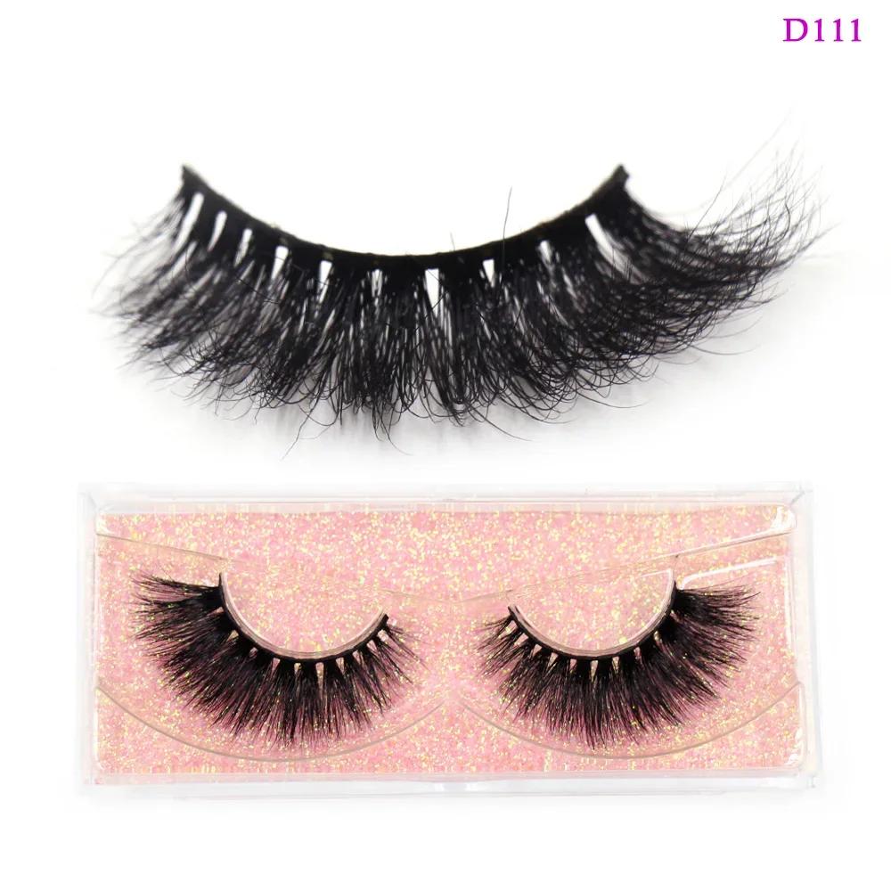 LEHUAMAO Eyelashes 3D Mink Lashes Criss-cross Strands Cruelty Free High Volume Mink Lashes Soft Dramatic Eye Lashes Makeup D101