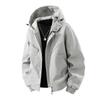 Новая куртка с капюшоном большого размера, мужская куртка, мужская куртка, свободная, плюс полная, большого размера