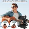Guitar Head Clip 360 degree rotating Mobile Phone Holder Portable Live Broadcast Bracket Clip Guitar Accessories for Musicians