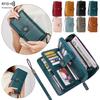 RFID-Blocking Women's Long Zipper Wallet: Large Capacity European & American Style