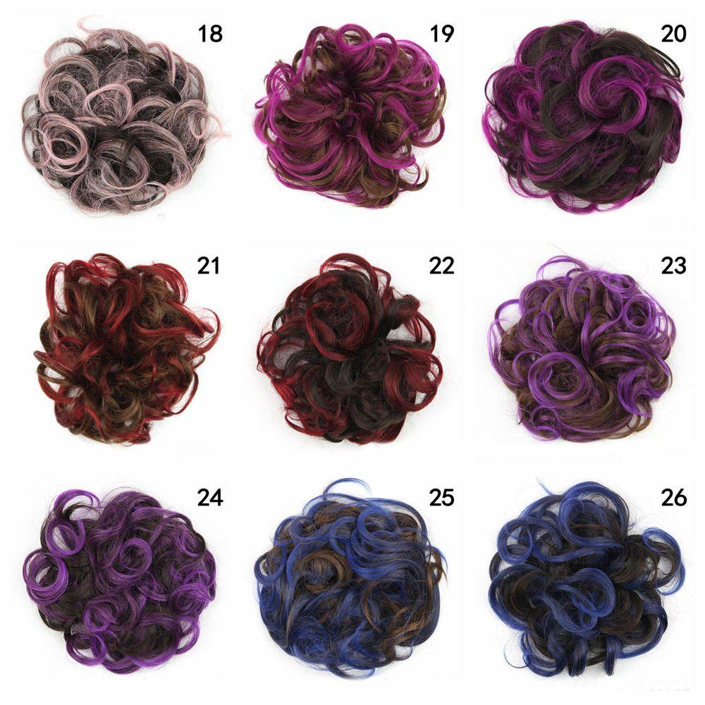 Эластичная резинка для волос, парикмахерская повязка на голову, наращивание волос, кудрявый небрежный шиньон, пучок для волос, кудрявый скрабчи