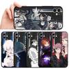 Black Soft Phone Case For Iphone 11 13 Pro 14 Pro Max Se 12 Mini Xs X 8 Plus 7 6s Xr 13pro 11 Pro Coque Jujutsu Kaisen Cover