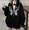 European & American Gothic Butterfly Zipper Hoodie - Autumn/Winter Style