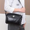 Top-grain Cowhide Crossbody Bag High-end Men's Casual Bag Single-shoulder Bag