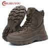 Зимние мужские ботинки, мужские водонепроницаемые кроссовки, треккинговая обувь, рабочая обувь, нескользящие резиновые ботинки, тренировочная походная обувь, большой размер 39-47