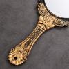 New Hot Makeup Mirrors Standing Makeup Vanity Mirror Oval-Shape Handheld Mirror Vintage
