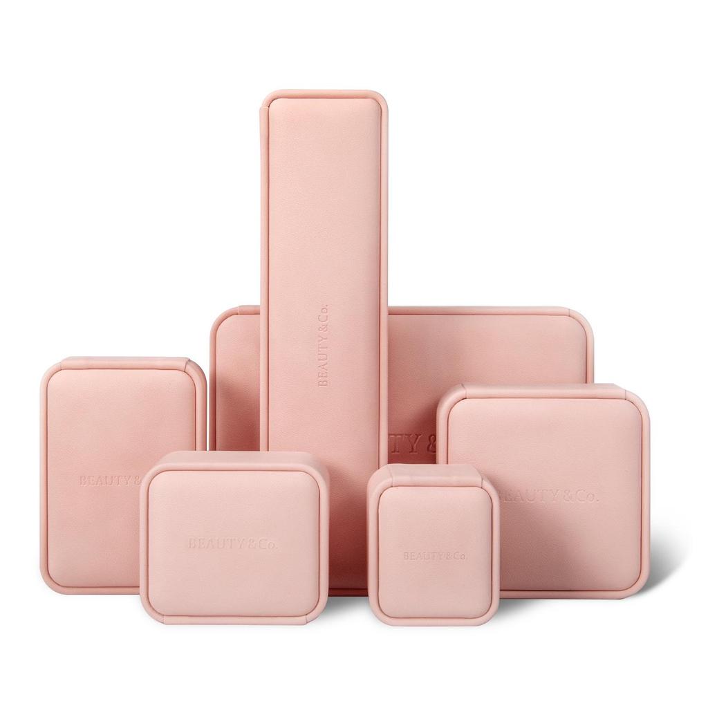 Custom High-Grade PU Leather Jewelry Box for Bracelets, Rings, Pendants, and Necklaces