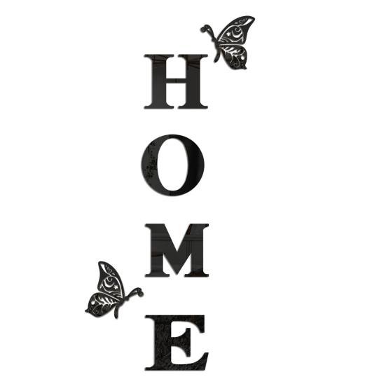 6 шт. наклейки на стену с зеркалом в виде бабочки, легко наносятся, без остатка, самоклеящиеся, отражающие солнечный свет, съемные зеркальные наклейки