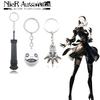 Игра NieR Automata YoRHa Брелок Подвеска Нет. 2B Меч Повелителя Зверей Странность Эмиль Металлическая Шкатулка Ожерелье Косплей Реквизит Подарок для Фанатов Украшение