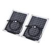 2 Pcs Solar Panels Kit 15W Portable Monocrystalline Solar Panel Charger for Outdoor Boat Caravan RV